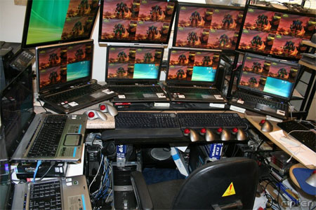 Crazy MMORPG Layout